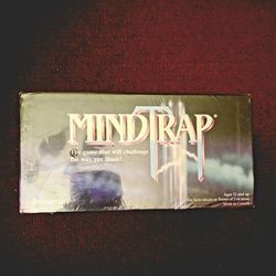 NWT VINTAGE 1991 MINDTRAP GAME THE GAME THAT WILL CHANGE THE WAY YOU THINK AGES 12+