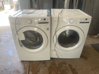 LG washer and gas dryer
