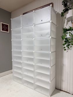 Shoe organizer, closet organizer,