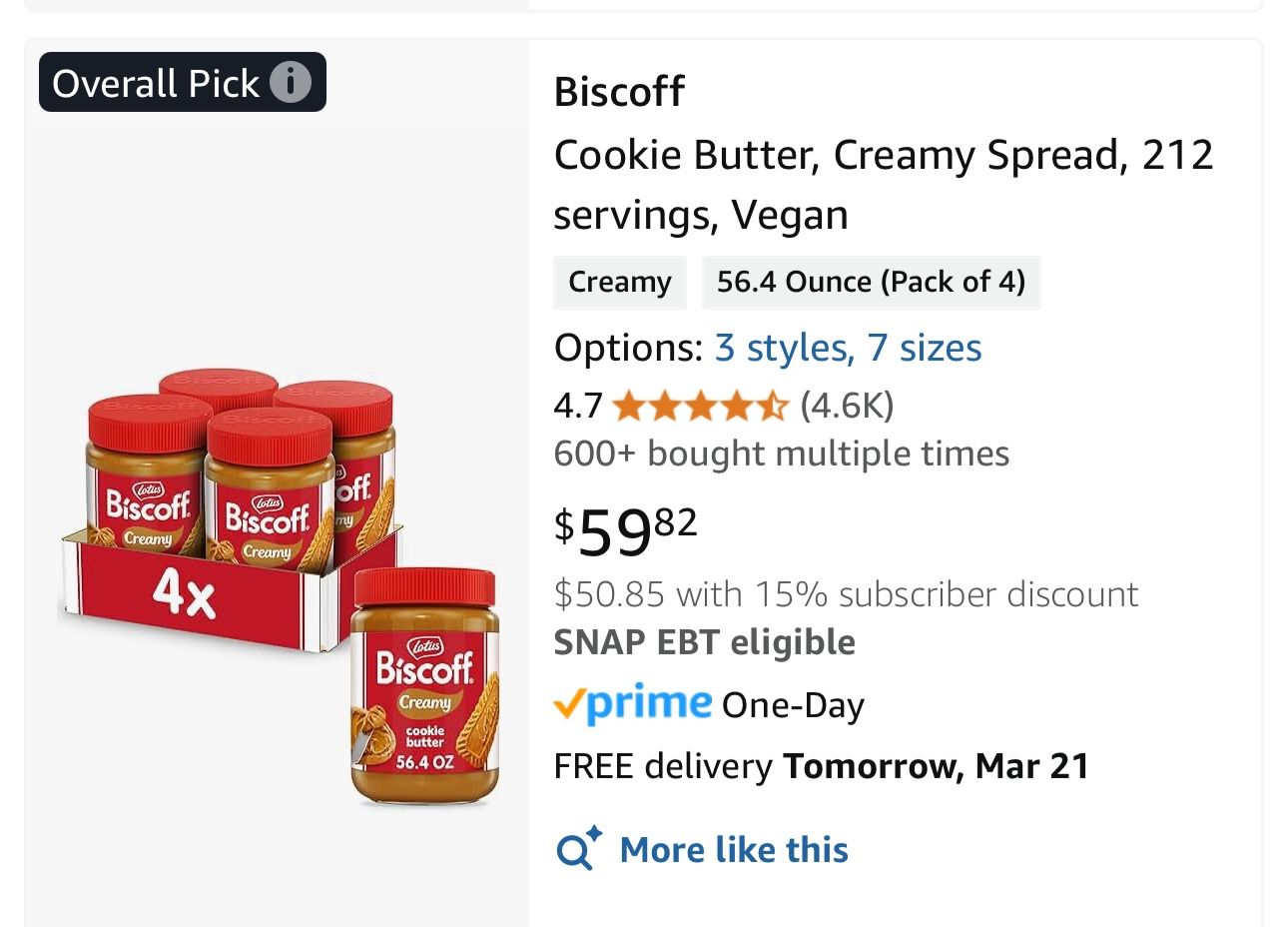 Biscoff butter