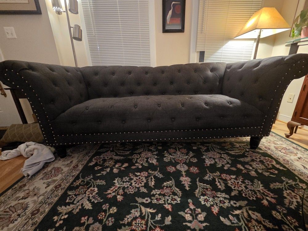 High Back High Arm Couch