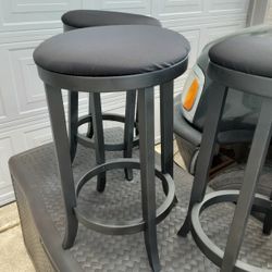 Set of 3 stools 24" tall