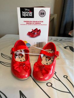 Toddler Character dress up shoes Minnie Mouse size 10