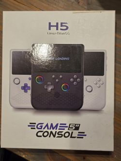 H5 Linux TitanOS Handheld Game Console 5"
