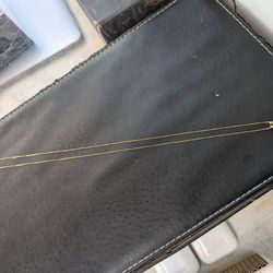 10k Gold Chain And Heart Shape Pendant 