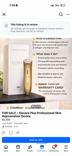 Elever plus red light therapy