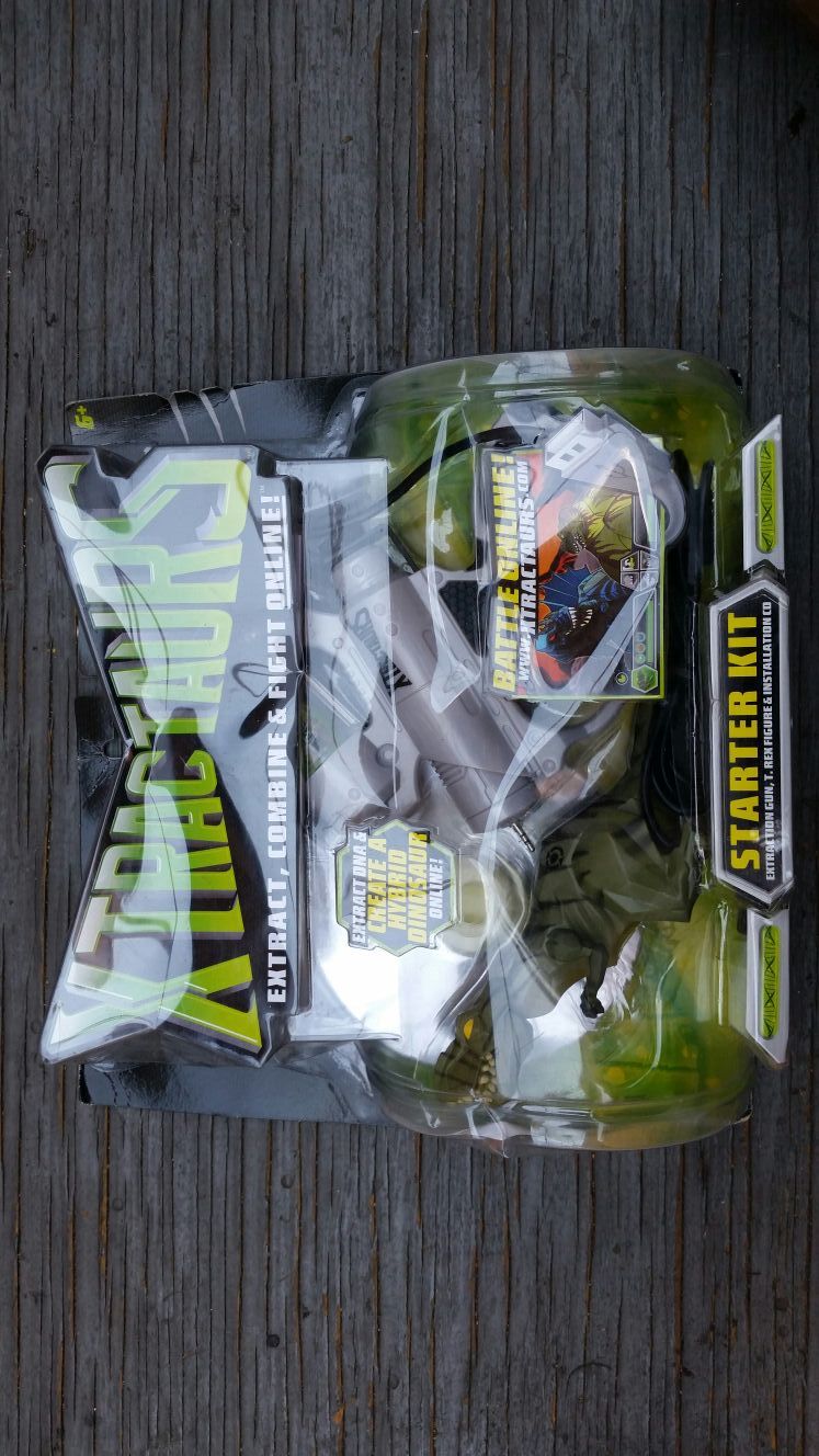Xtractaurs starter kit with T-Rex