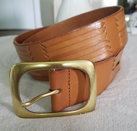 linea pelle collection men's leather belt