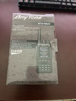 Anytone AT-D168UV Dual B￼and DMR Radio