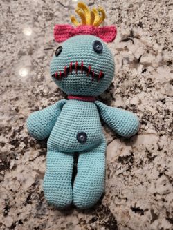 Hand Crocheted Scrump 50$ Firm