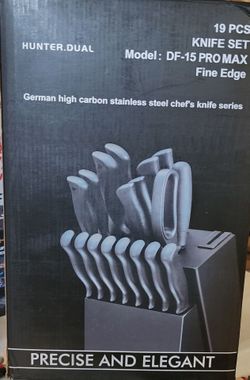 Hunter Dual knife set 19 pcs