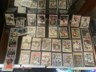 33 Vintage Football Sports Cards