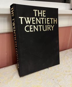 Vintage 1971 coffee table book- The Twentieth Century