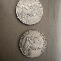 1960 D half dollar liberty silver coin