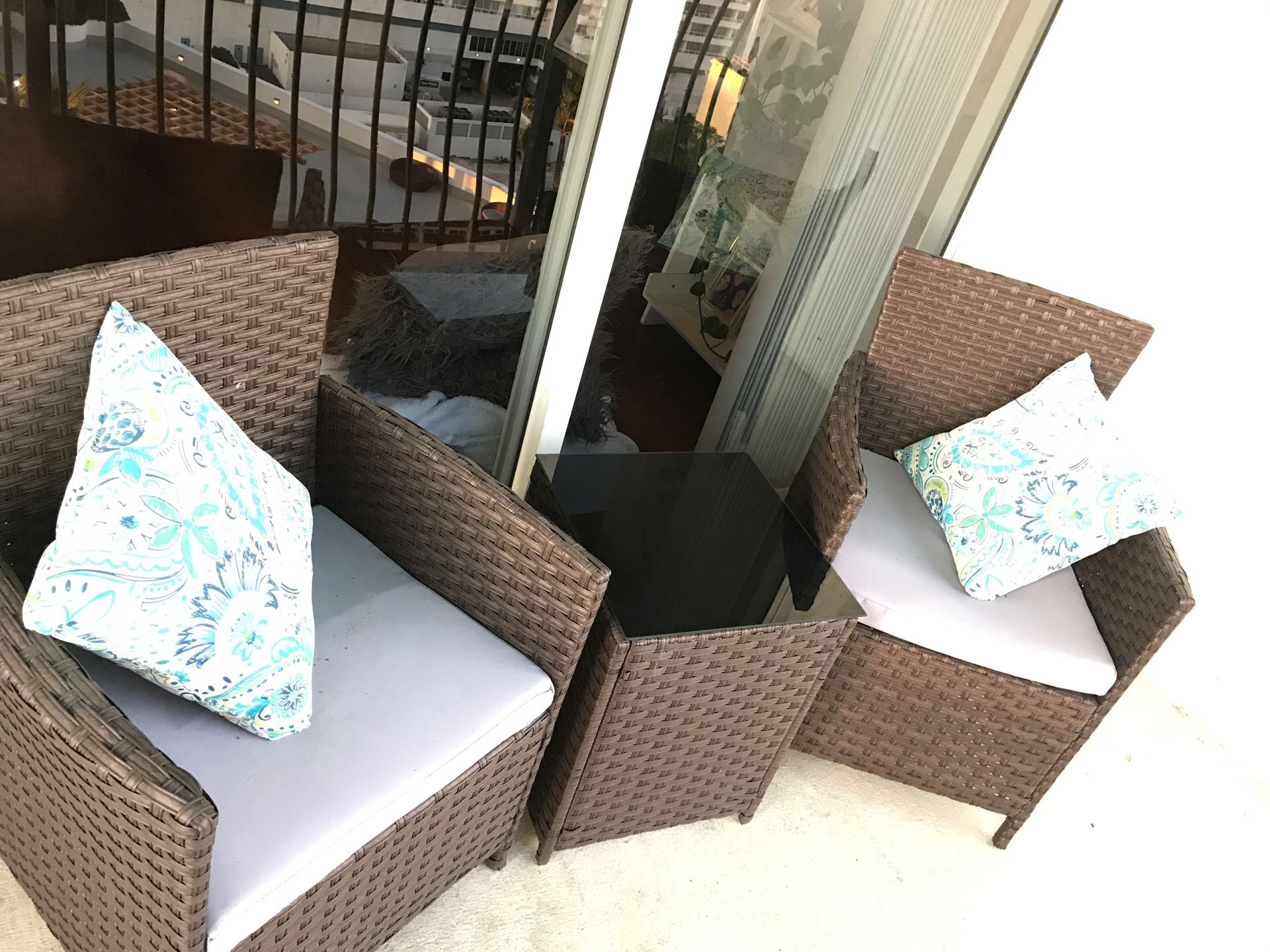 2 Chair Patio set