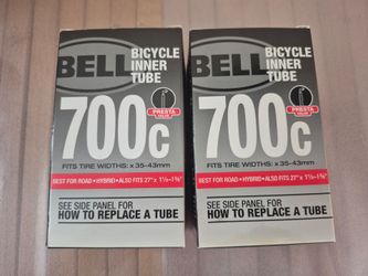 Bell bike tubes 700 x 35-43c Brand New PAIR