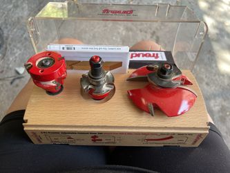 Freud 97-158: 3 Piece Premier Adjustable Cabinet Bit Set