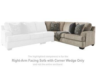 Bovarian Stone RAF Sofa w/ Corner Wedge 5610349