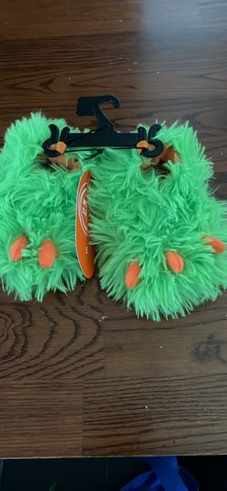 Monster slippers