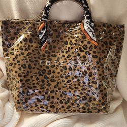 Tote Bag With Purse Scarf