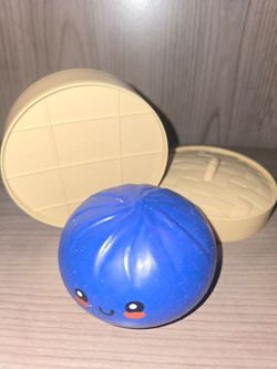 RMS Kawaii Dumpling Squishy Toy with Case