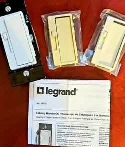Legrand Radiant Dimmer Light Switch 3-color Kit Price Is Each I Have 3 For Sale