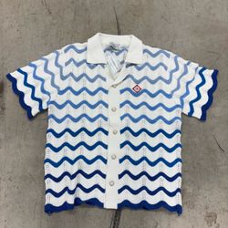 CASABLANCA KNITTED BUTTON UP