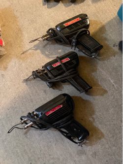 Old skool weller soldering guns