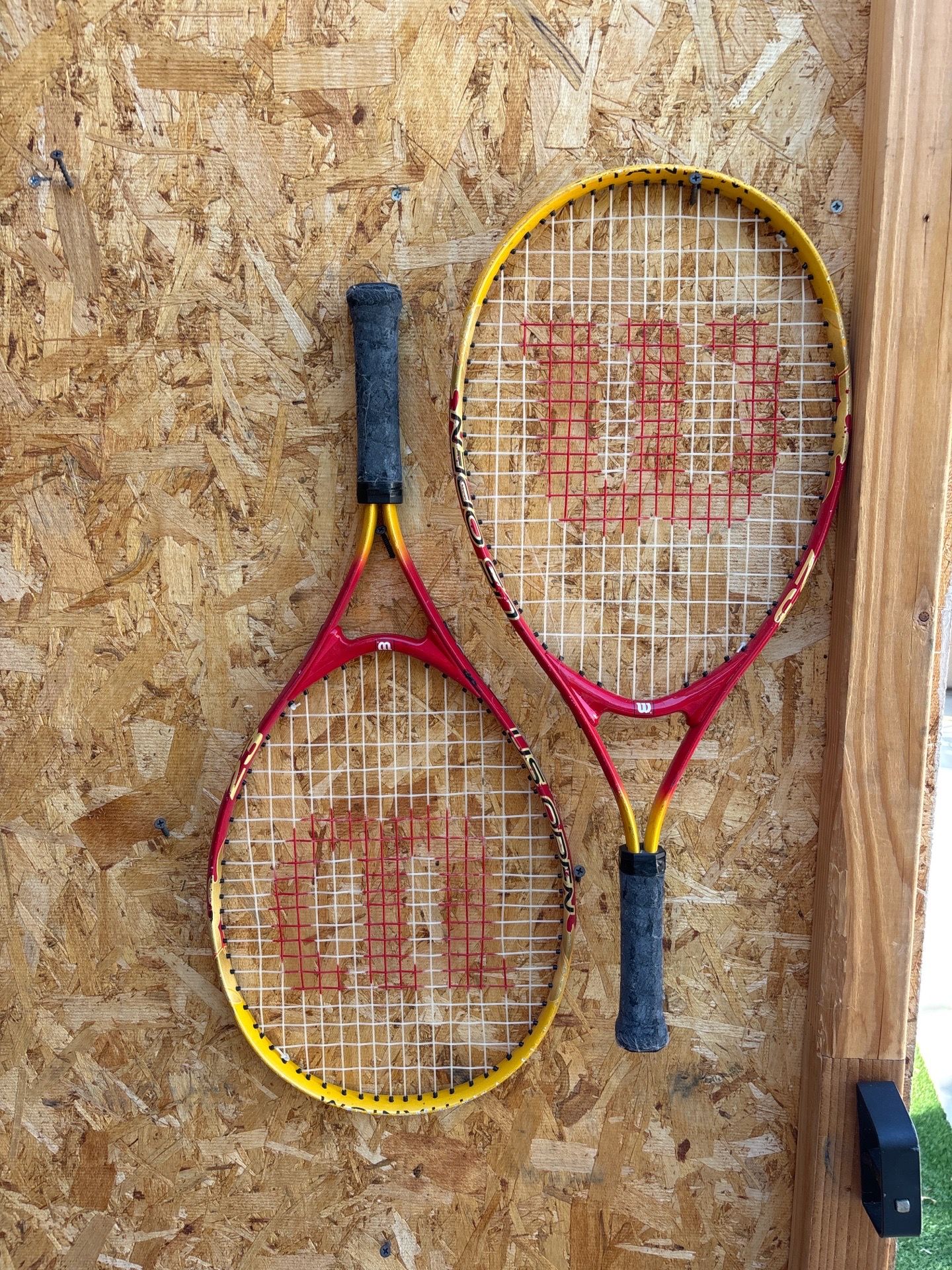 Wilson Sc2000 Tennis Racket Set of 2 Wilson Tennis Rackets – Matching Pair for Sale in San Marcos ...