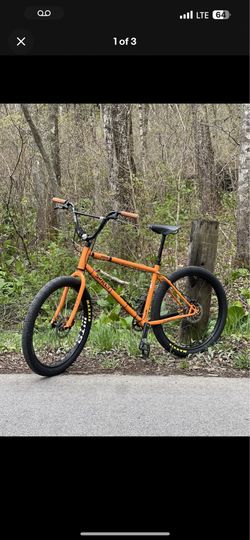 Surly Lowside | Large | Orange | Single Speed Bicycle BMX Mountain Bike