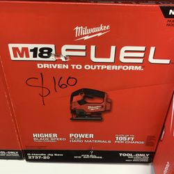 Milwaukee New Jig Saw Fuel18M