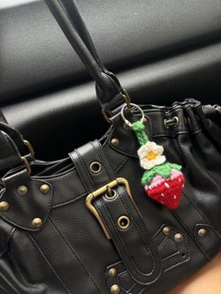 Strawberry keychain