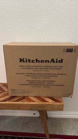 Kitchen Aid semi automatic espresso machine