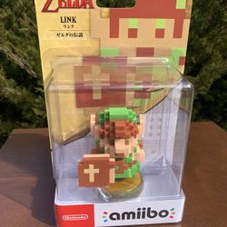 8-Bit Link amiibo In Box