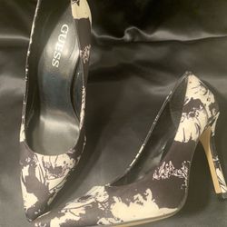 Black & White High Heel Pumps