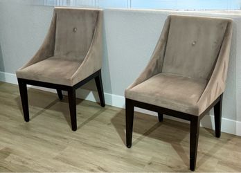 Two West Elm Dining or Bonus Chairs