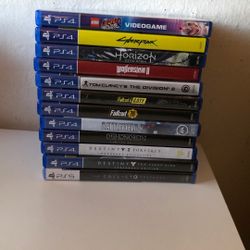 11 Ps4 Games /ps5 Game Bundle For 80$