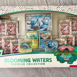 Pokemon TCG - Scarlet & Violet 151 Blooming Waters Premium Collection Box