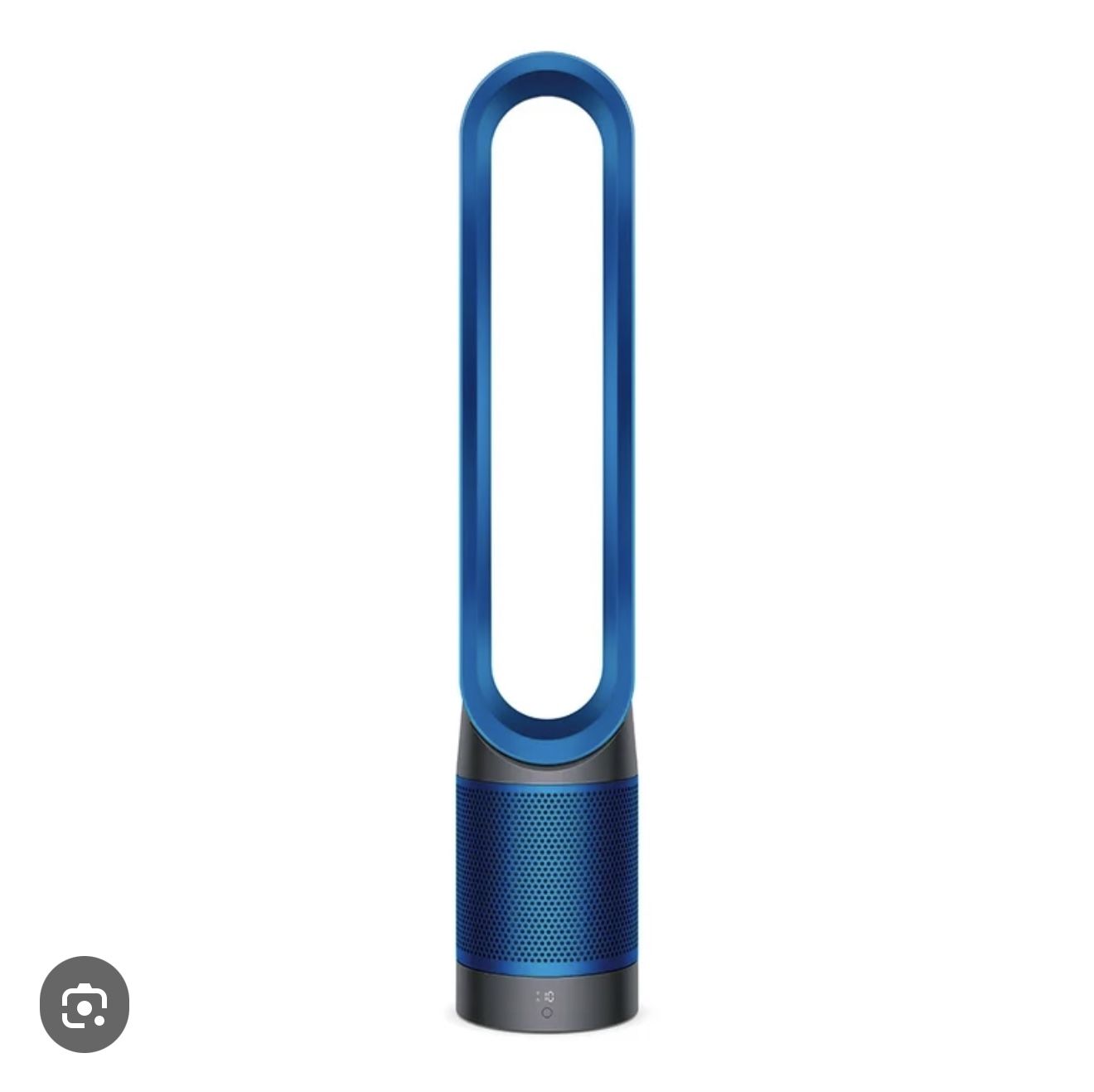 Dyson - TP02 Pure Cool Link Tower 400 Sq. Ft. Air Purifier - Iron, Blue