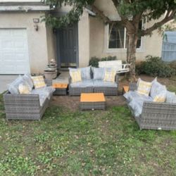 High Quality Patio Furniture Fully Assembled Inside The Box And Deep Seating Cushions Patio Set 🆕🚎🚛🚎🆕