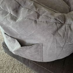 Bean bag new from pillow with 2 side pockets