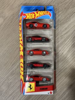 hotwheel Ferrari 5pack