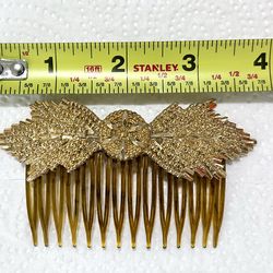 Vintage Decorative Hair Comb (Made In USA)