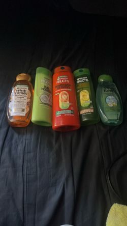 Garnier Shampoo Bundle – 5 Bottles