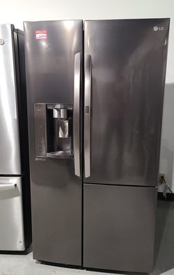 LG Side-by-Side Stainless Steel Fridge
