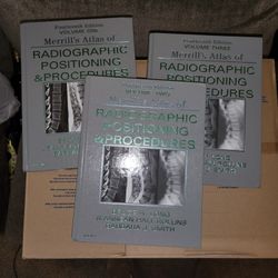 Merrills Atlas FOR Radiology All Three Volumes 