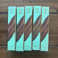 Set of 5- Pixi Beauty H2O SkinTint Tinted Face Gel, 1.2 fl oz / 35 ml, Cocoa