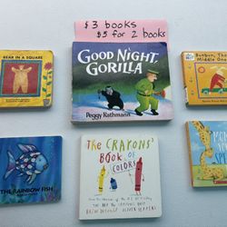  13 Board Cardboard books -teacher, student, classroom, reading