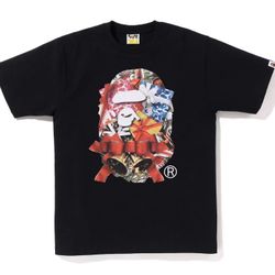 Bape Christmas Ape Head Tee