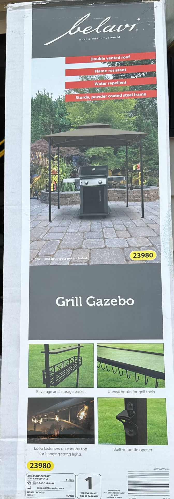 BBQ Grill Gazebo NIB